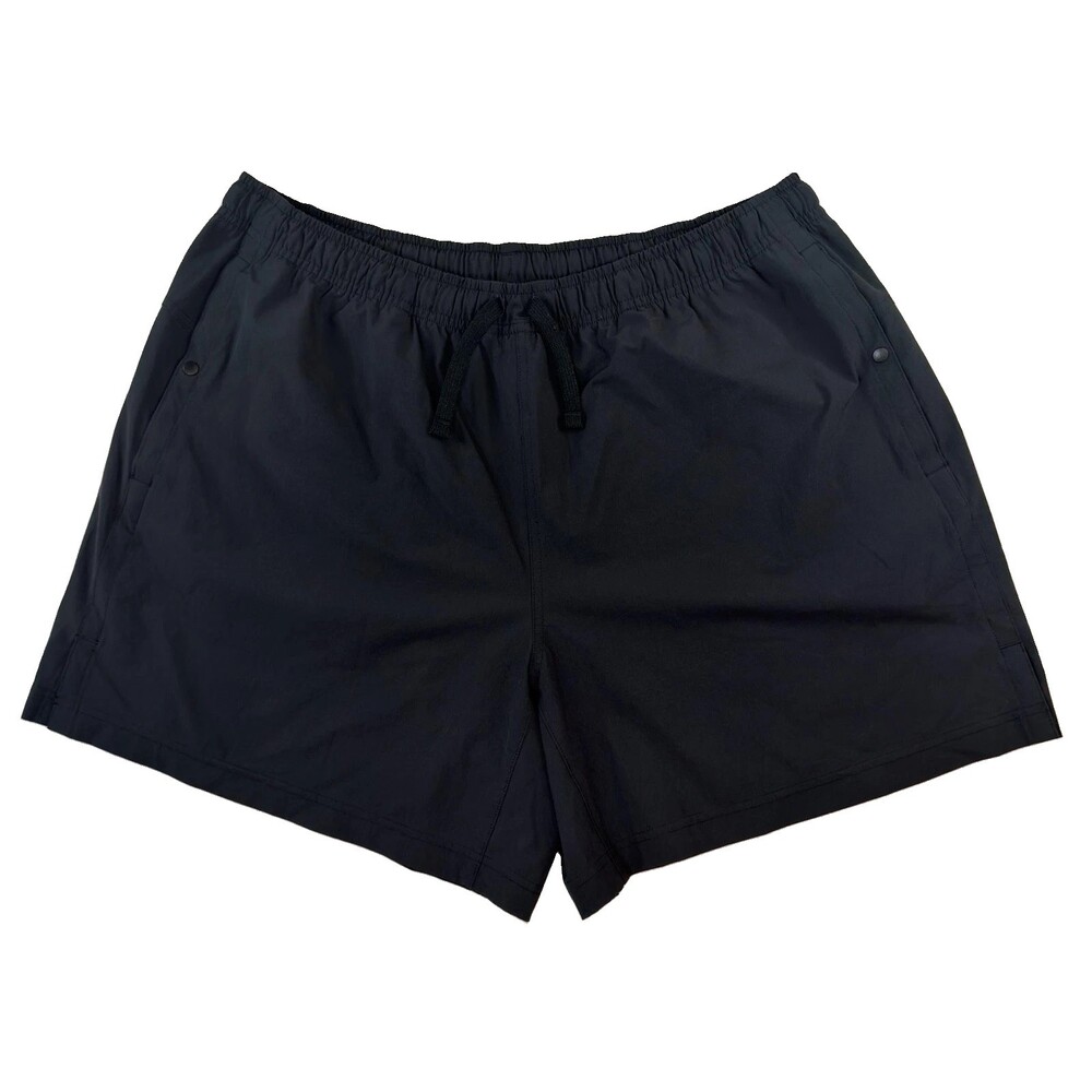 REI Co-op Shorts Mens Large Black Microfiber 7 Inch Hiking Gym Pockets